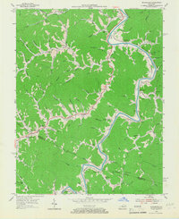 Download a high-resolution, GPS-compatible USGS topo map for Richardson, KY (1967 edition)
