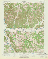 Download a high-resolution, GPS-compatible USGS topo map for Riverside, KY (1971 edition)