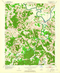 Download a high-resolution, GPS-compatible USGS topo map for Rochester, KY (1965 edition)
