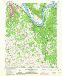 Download a high-resolution, GPS-compatible USGS topo map for Rock Haven, KY (1981 edition)