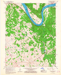 Download a high-resolution, GPS-compatible USGS topo map for Rock Haven, KY (1968 edition)
