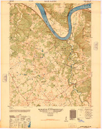 preview thumbnail of historical topo map of Meade County, KY in 1946