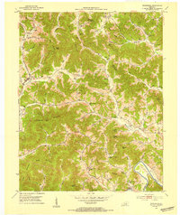 Download a high-resolution, GPS-compatible USGS topo map for Rockholds, KY (1954 edition)