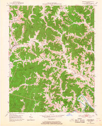 Download a high-resolution, GPS-compatible USGS topo map for Rockholds, KY (1968 edition)