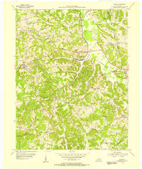 Download a high-resolution, GPS-compatible USGS topo map for Rosine, KY (1955 edition)