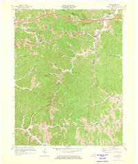 Download a high-resolution, GPS-compatible USGS topo map for Rush, KY (1973 edition)