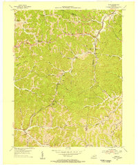 Download a high-resolution, GPS-compatible USGS topo map for Rush, KY (1955 edition)