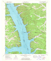 Download a high-resolution, GPS-compatible USGS topo map for Rushing Creek, KY (1972 edition)