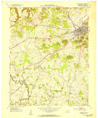 Download a high-resolution, GPS-compatible USGS topo map for Russellville, KY (1953 edition)