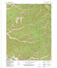 Download a high-resolution, GPS-compatible USGS topo map for Salyersville North, KY (1992 edition)