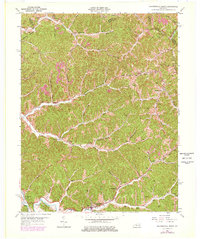 Download a high-resolution, GPS-compatible USGS topo map for Salyersville North, KY (1978 edition)