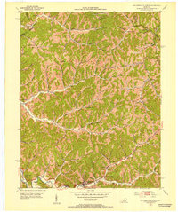Download a high-resolution, GPS-compatible USGS topo map for Salyersville North, KY (1953 edition)
