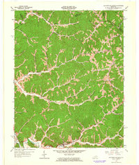 Download a high-resolution, GPS-compatible USGS topo map for Salyersville North, KY (1964 edition)