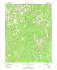 Download a high-resolution, GPS-compatible USGS topo map for Sandgap, KY (1976 edition)