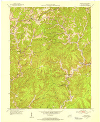 Download a high-resolution, GPS-compatible USGS topo map for Sandgap, KY (1954 edition)