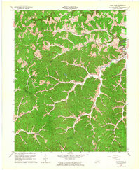 Download a high-resolution, GPS-compatible USGS topo map for Sandy Hook, KY (1964 edition)