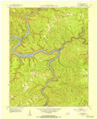 Download a high-resolution, GPS-compatible USGS topo map for Sawyer, KY (1954 edition)
