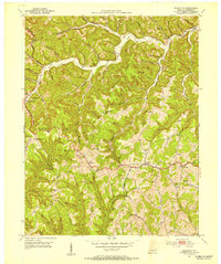 Download a high-resolution, GPS-compatible USGS topo map for Scranton, KY (1953 edition)