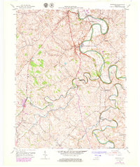 Download a high-resolution, GPS-compatible USGS topo map for Shawhan, KY (1979 edition)