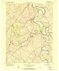 Download a high-resolution, GPS-compatible USGS topo map for Shawhan, KY (1955 edition)