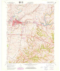 Download a high-resolution, GPS-compatible USGS topo map for Shelbyville, KY (1979 edition)