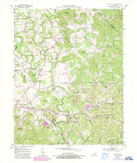 Download a high-resolution, GPS-compatible USGS topo map for Shopville, KY (1987 edition)