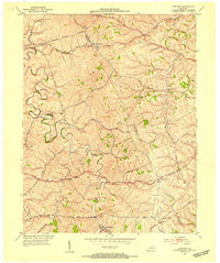 Download a high-resolution, GPS-compatible USGS topo map for Sideview, KY (1954 edition)