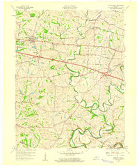 Download a high-resolution, GPS-compatible USGS topo map for Simpsonville, KY (1960 edition)