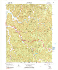 Download a high-resolution, GPS-compatible USGS topo map for Slade, KY (1991 edition)