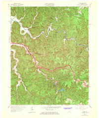 Download a high-resolution, GPS-compatible USGS topo map for Slade, KY (1968 edition)