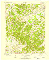 Download a high-resolution, GPS-compatible USGS topo map for Slaughters, KY (1955 edition)