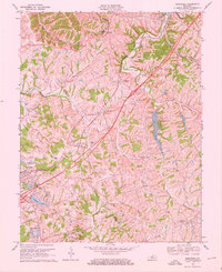 Download a high-resolution, GPS-compatible USGS topo map for Smithfield, KY (1972 edition)