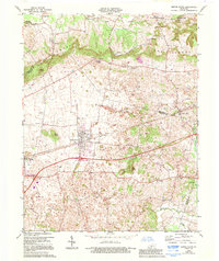 Download a high-resolution, GPS-compatible USGS topo map for Smiths Grove, KY (1995 edition)