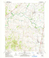 preview thumbnail of historical topo map of Sonora, KY in 1992