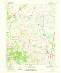 preview thumbnail of historical topo map of Sonora, KY in 1967
