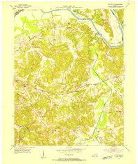 Download a high-resolution, GPS-compatible USGS topo map for South Hill, KY (1954 edition)
