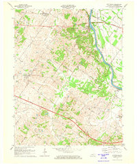 Download a high-resolution, GPS-compatible USGS topo map for Spottsville, KY (1973 edition)