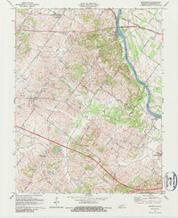 Download a high-resolution, GPS-compatible USGS topo map for Spottsville, KY (1987 edition)