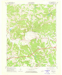 preview thumbnail of historical topo map of Grayson County, KY in 1971