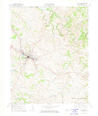 Download a high-resolution, GPS-compatible USGS topo map for Springfield, KY (1973 edition)