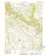 Download a high-resolution, GPS-compatible USGS topo map for Spurlington, KY (1995 edition)
