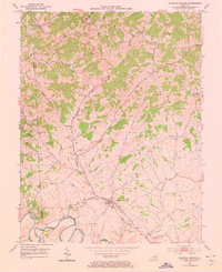 Download a high-resolution, GPS-compatible USGS topo map for Stamping Ground, KY (1973 edition)