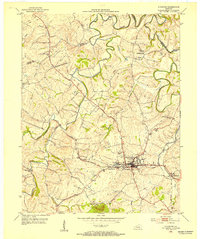Download a high-resolution, GPS-compatible USGS topo map for Stanford, KY (1953 edition)