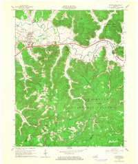 Download a high-resolution, GPS-compatible USGS topo map for Stanton, KY (1968 edition)