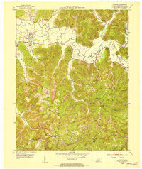 Download a high-resolution, GPS-compatible USGS topo map for Stanton, KY (1953 edition)