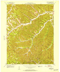 Download a high-resolution, GPS-compatible USGS topo map for Stricklett, KY (1953 edition)