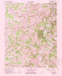 Download a high-resolution, GPS-compatible USGS topo map for Sulphur Well, KY (1984 edition)