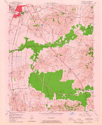 Download a high-resolution, GPS-compatible USGS topo map for Sutherland, KY (1966 edition)