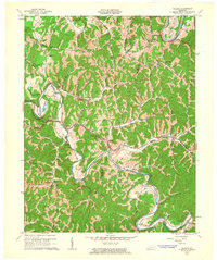 Download a high-resolution, GPS-compatible USGS topo map for Tallega, KY (1963 edition)
