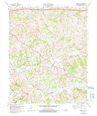 Download a high-resolution, GPS-compatible USGS topo map for Temple Hill, KY (1991 edition)